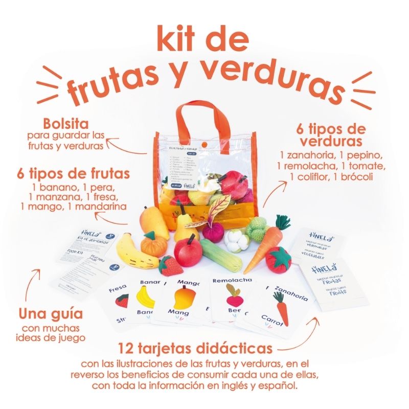 Kit De Frutas Y Verduras Tinela