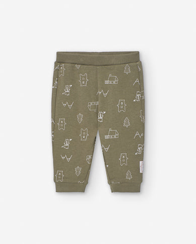 Pantalón Fleece Baby Yogi - Minibhu