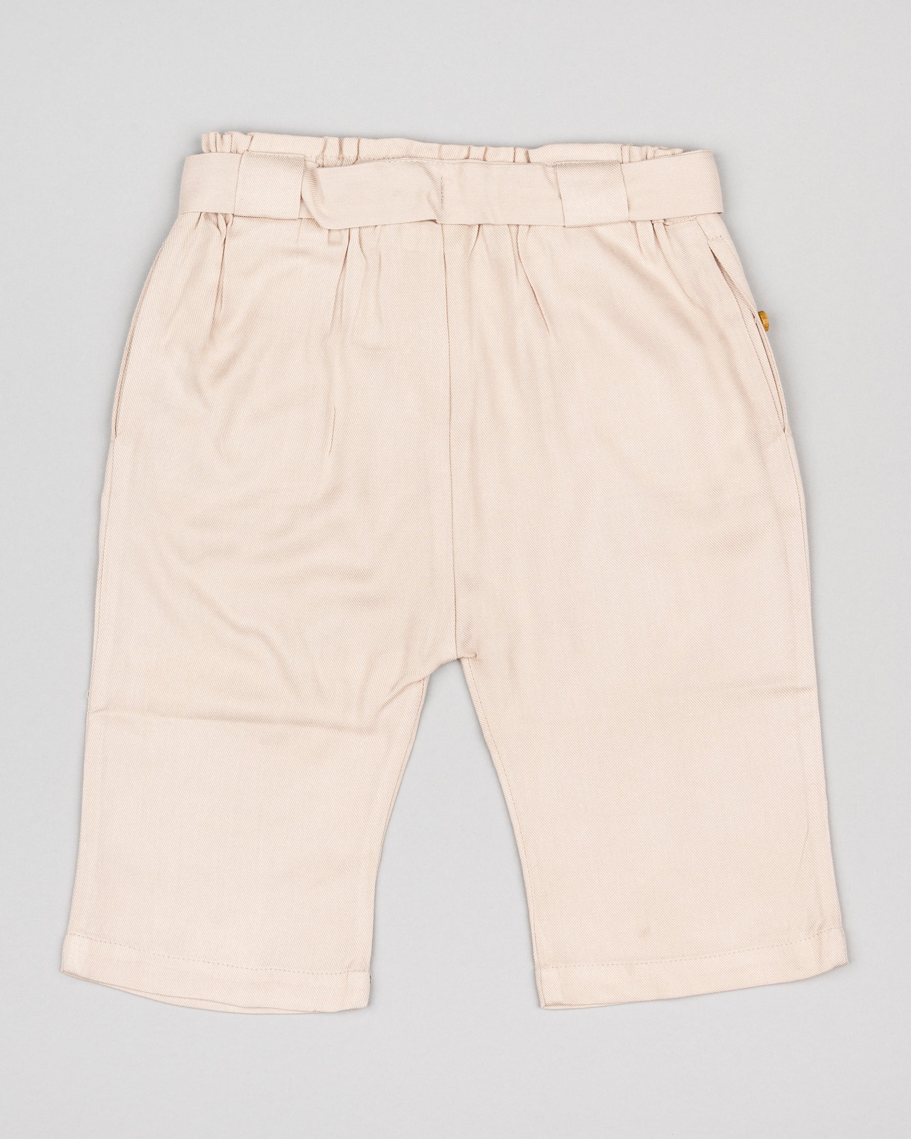 Pantalón Twill Beige Menorca