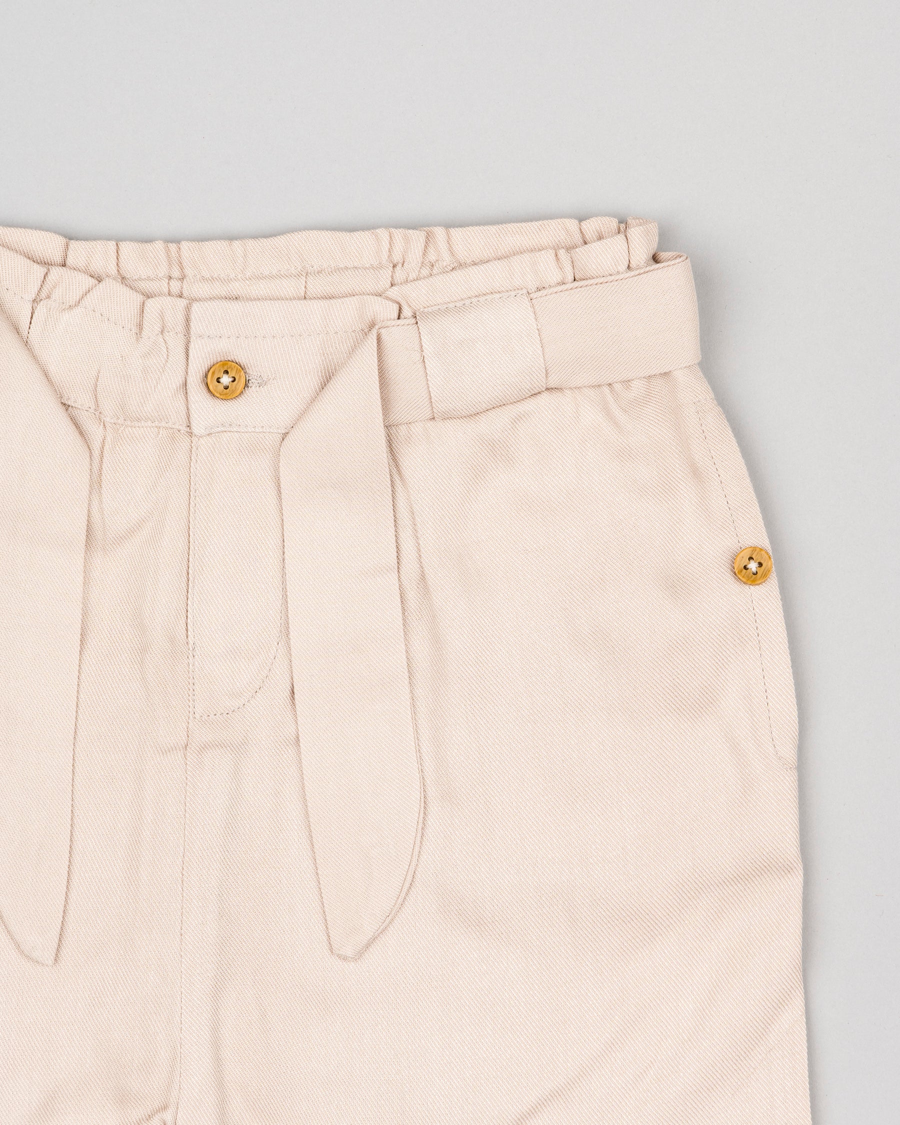 Pantalón Twill Beige Menorca