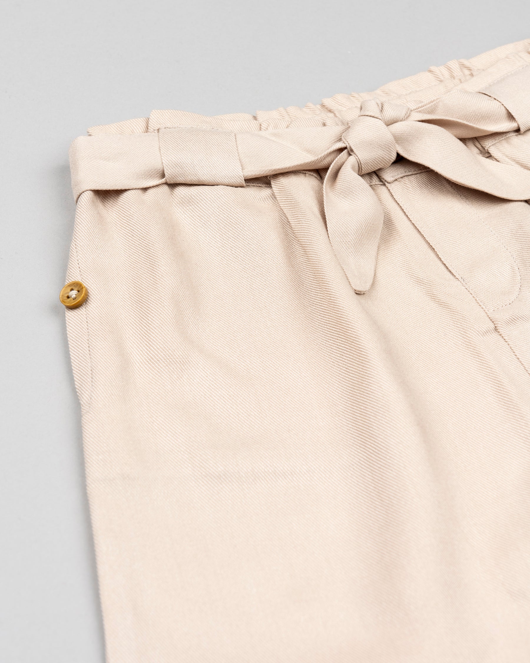 Pantalón Twill Beige Menorca