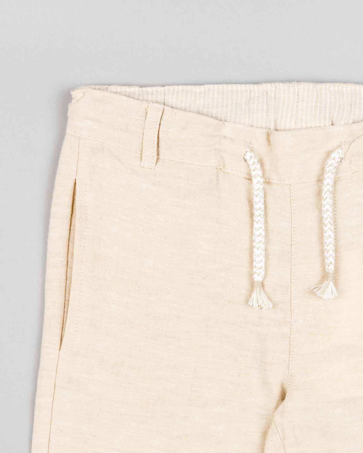 Pantalón Lino Beige Ceremonia Losan