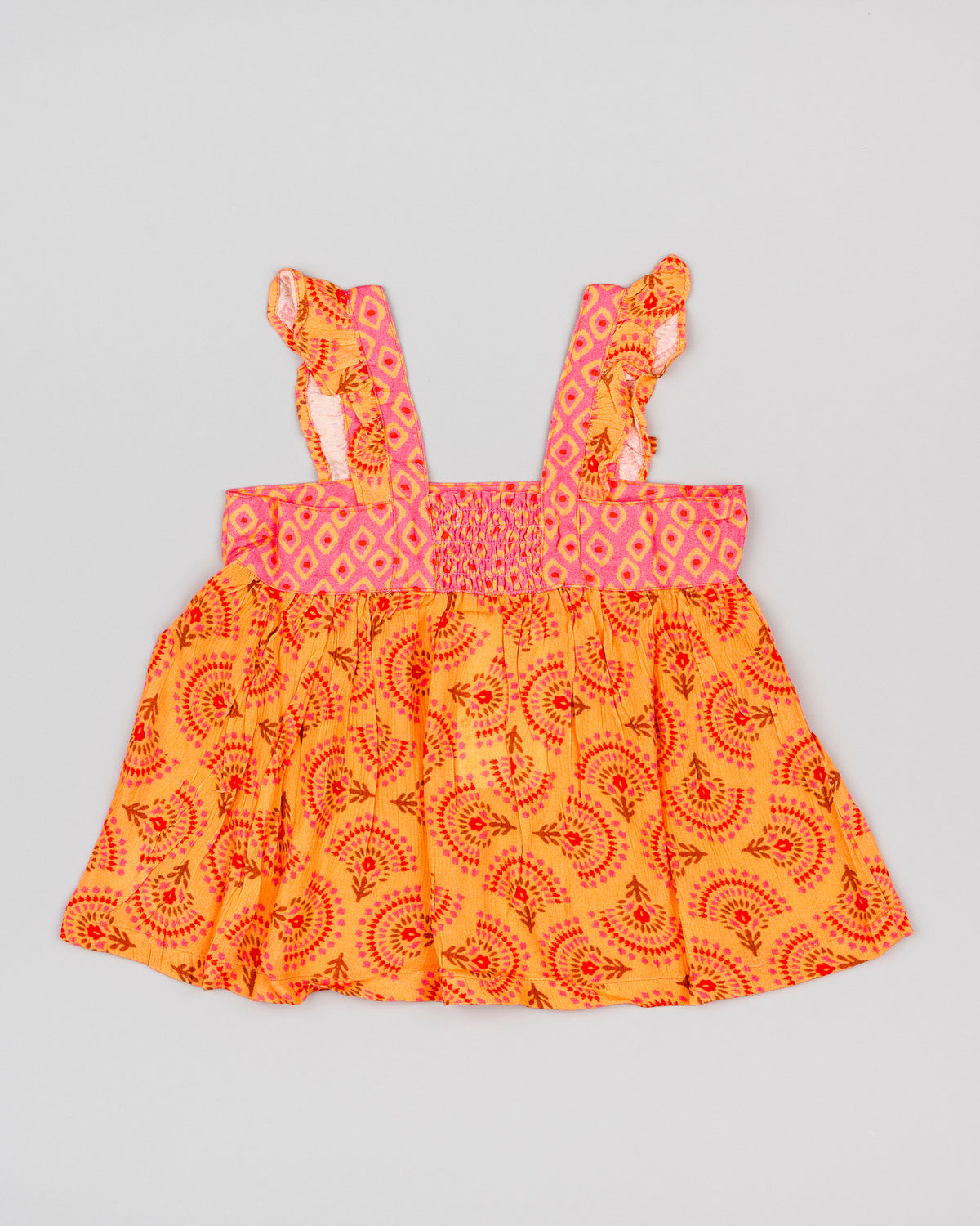 Camisa Bambula Light Orange Vacaciones Losan