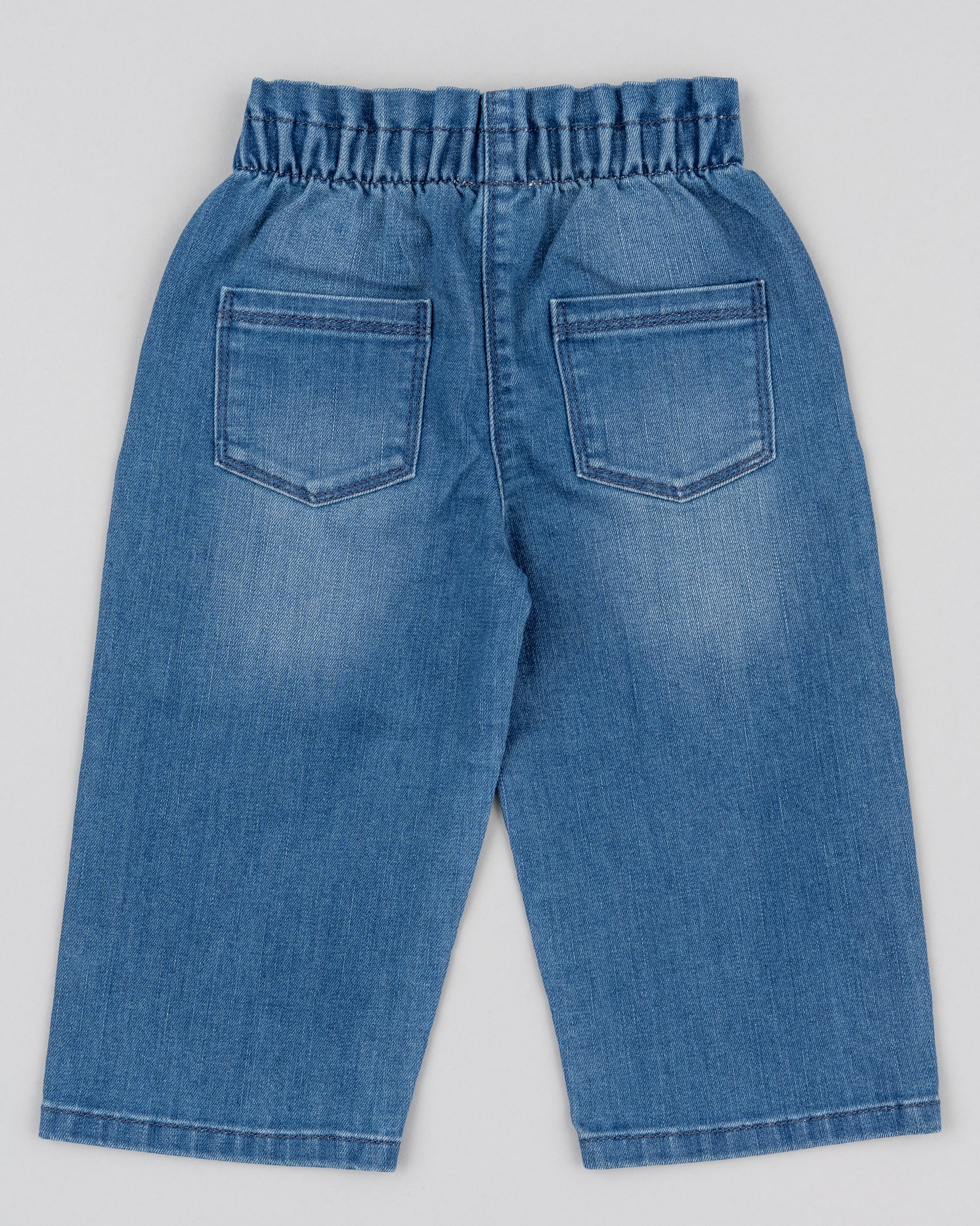 Pantalón Denim Acanalado - Minibhu