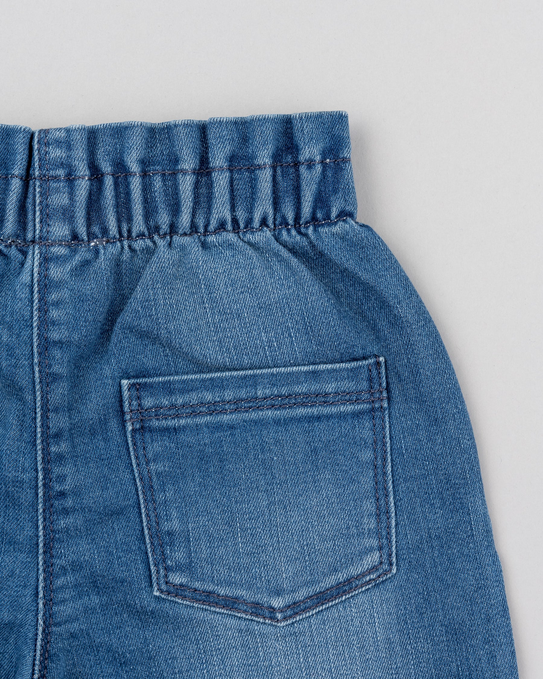 Pantalón Denim Acanalado - Minibhu
