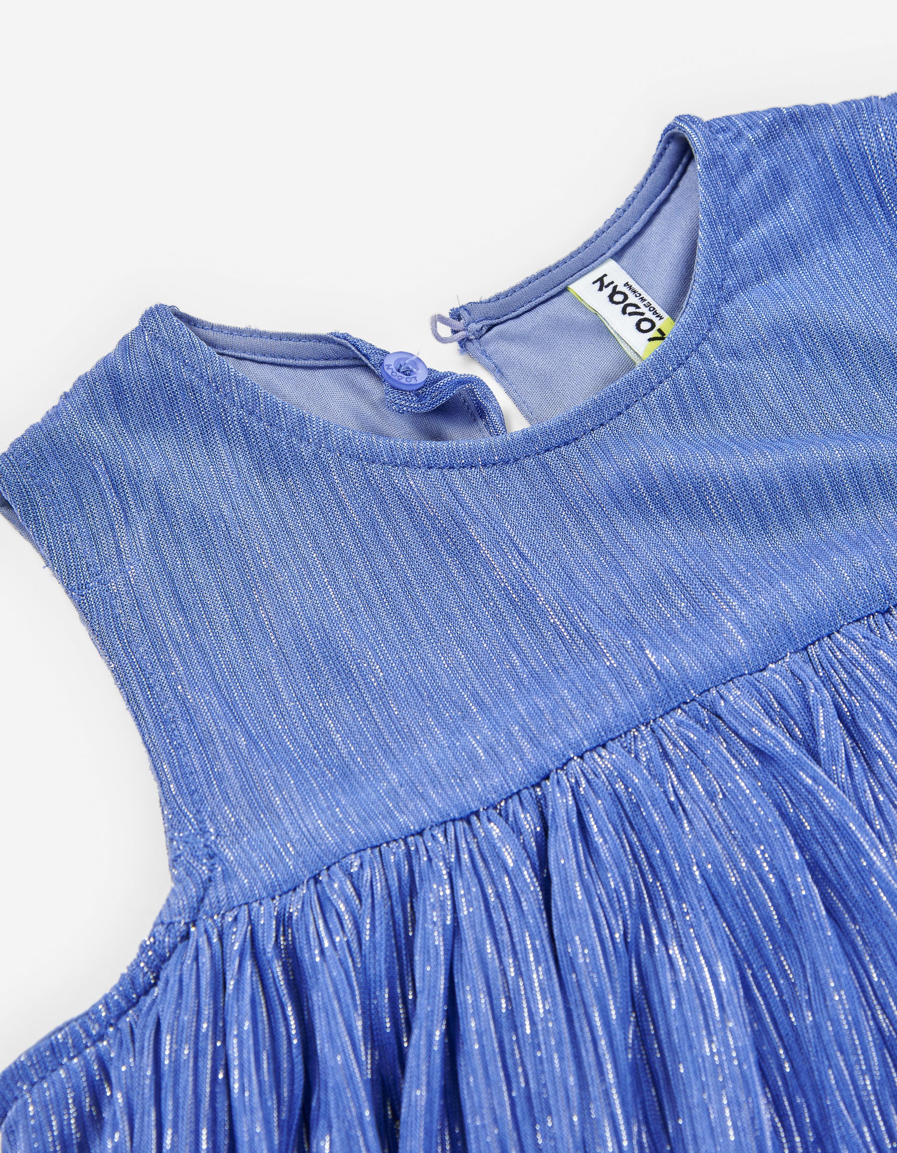 Vestido Lurex Cerulean