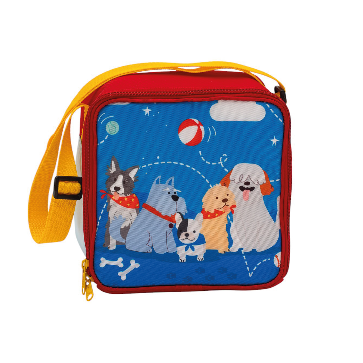 Lonchera Cuadrada Perritos - Minibhu