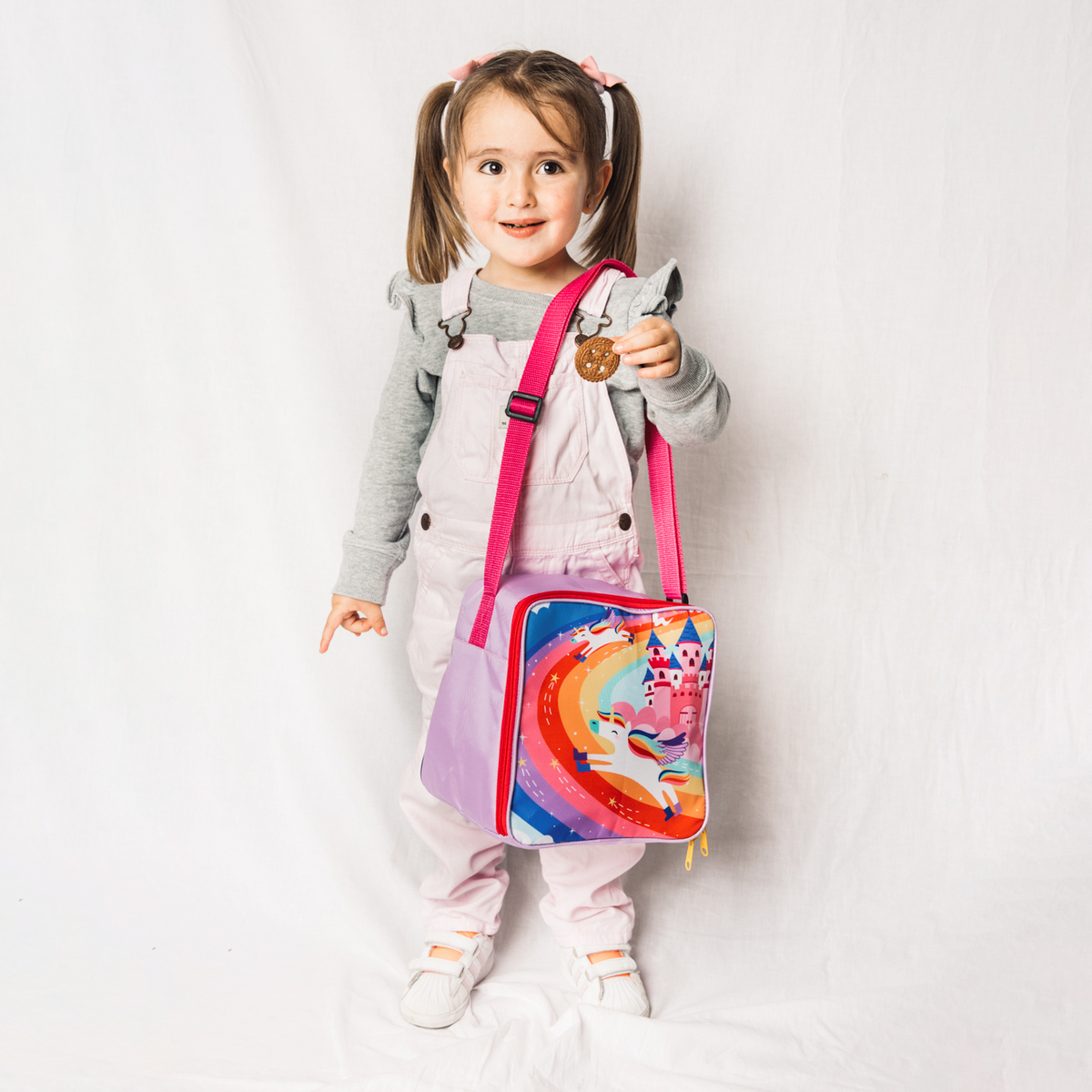 Lonchera Cuadrada Arcoíris - Minibhu