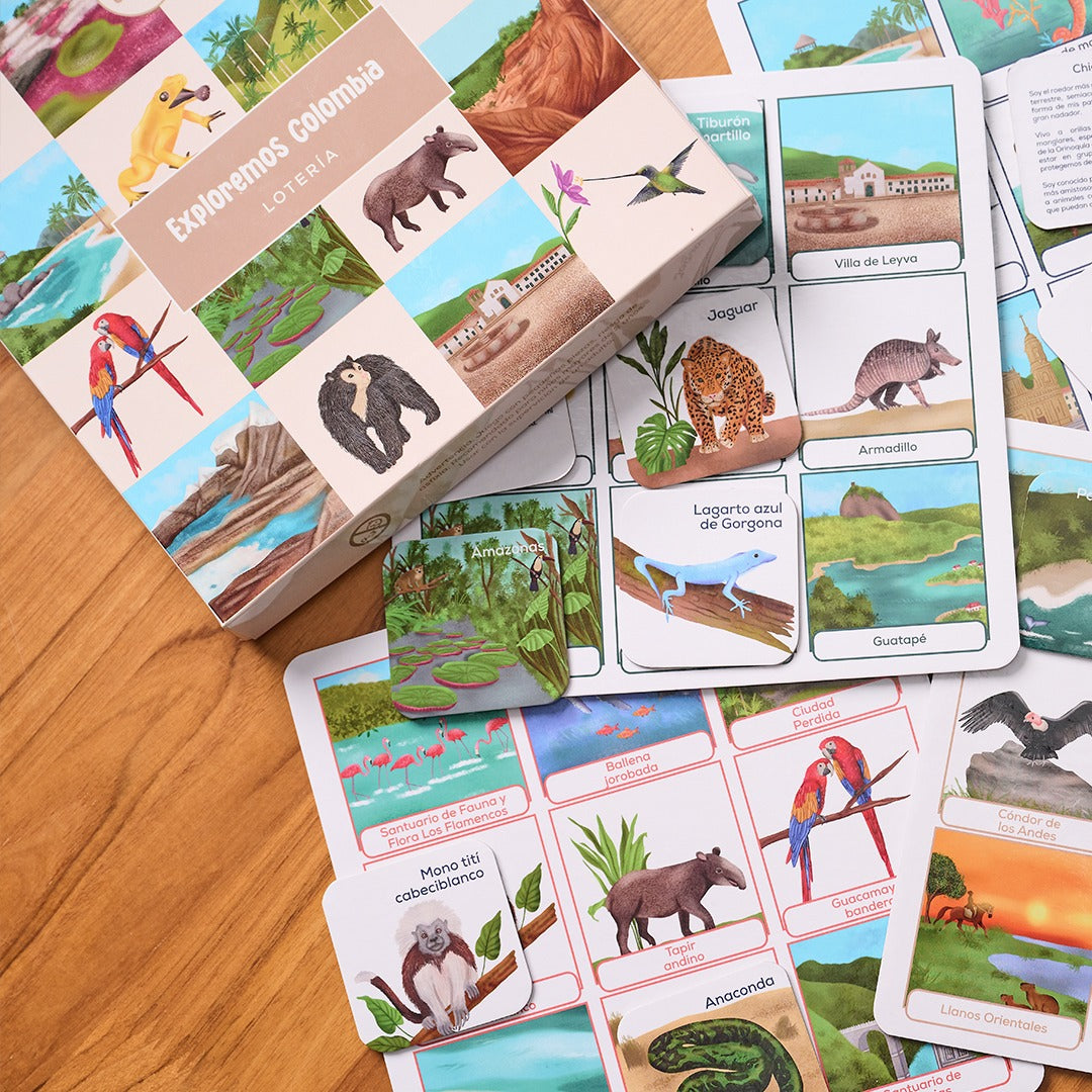 Lotería Exploremos Colombia Antemi