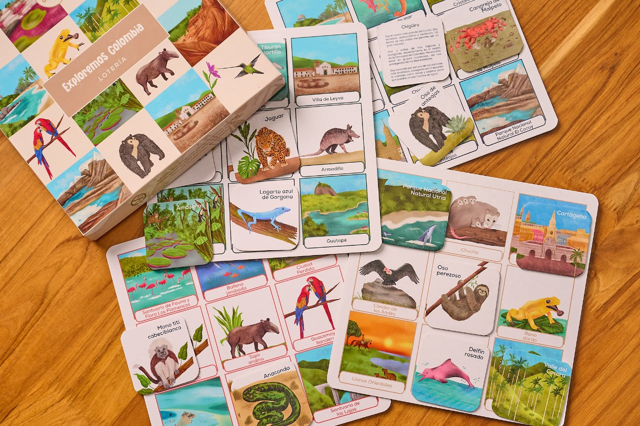 Lotería Exploremos Colombia Antemi