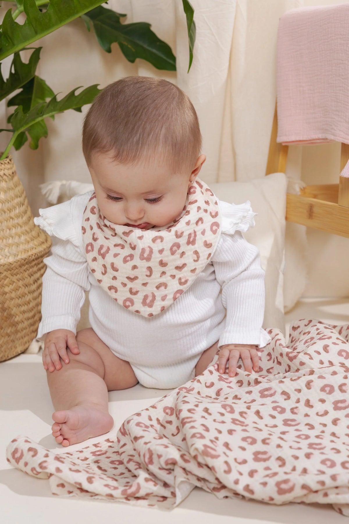 Manta Muselina Animal Print - Minibhu
