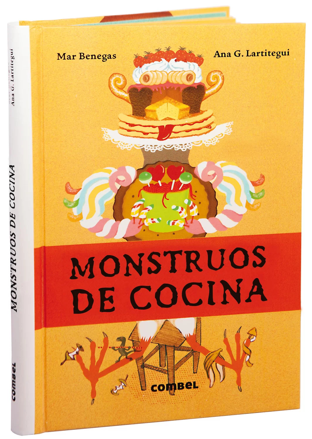Libro Monstruos De Cocina - Minibhu