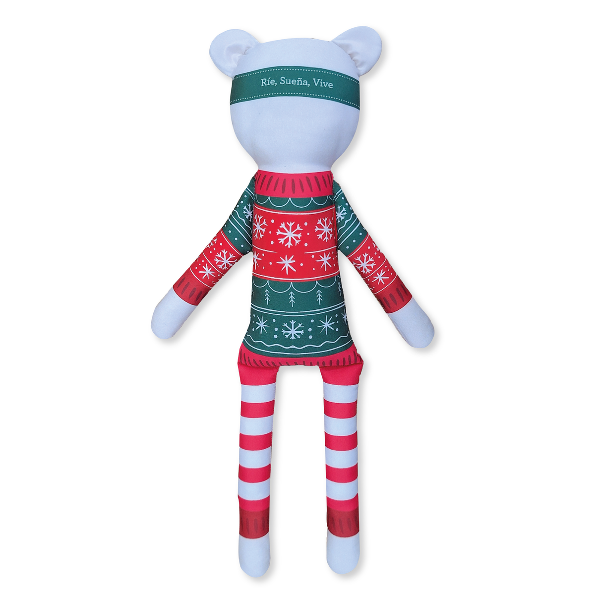 Peluche Polar El Osito Navideño - Minibhu
