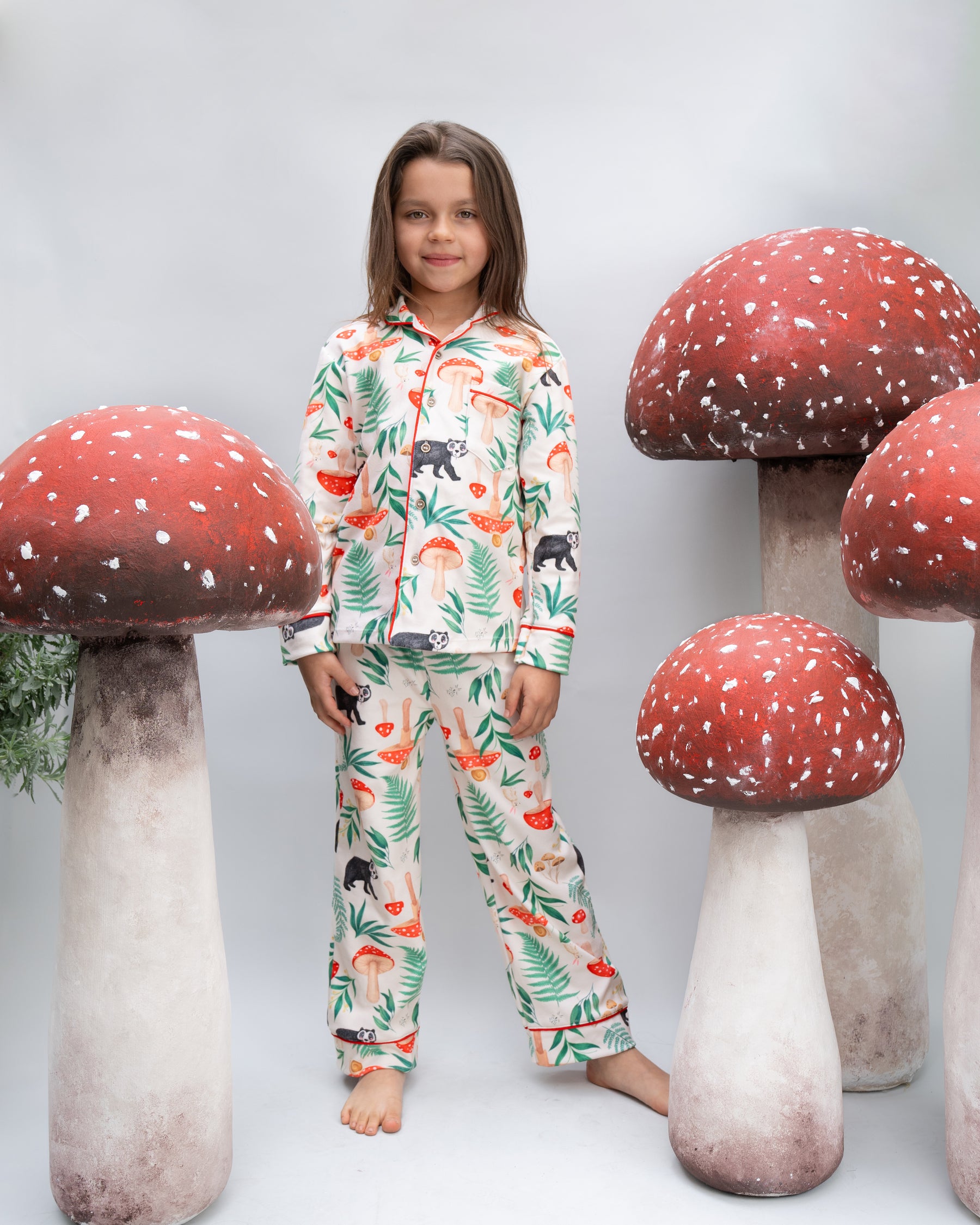 Pijama Unisex El Bosque De Albeart Crudo
