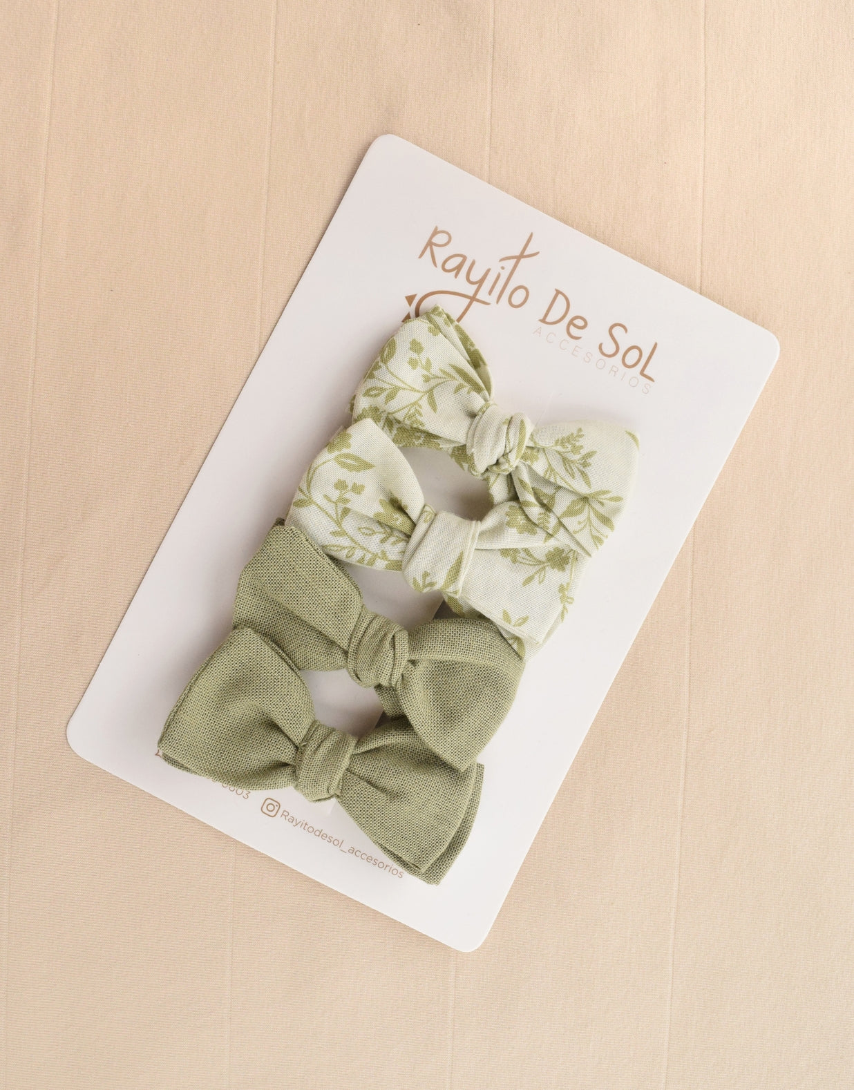 Set X4 Pinza Moño Charlotte