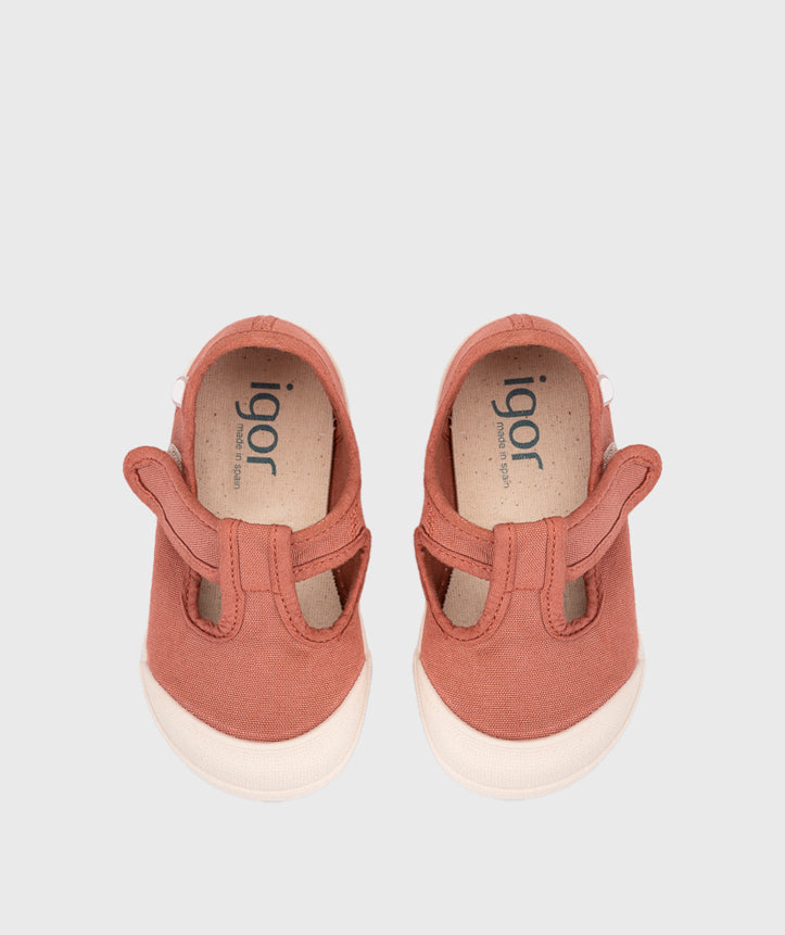 Tenis Lona Pepito Terracota Unisex Igor