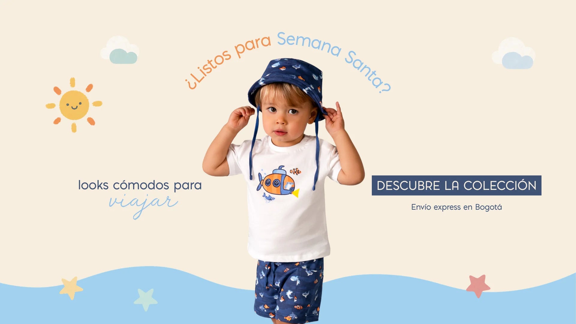 Semana santa colección de ropa niños y niñas