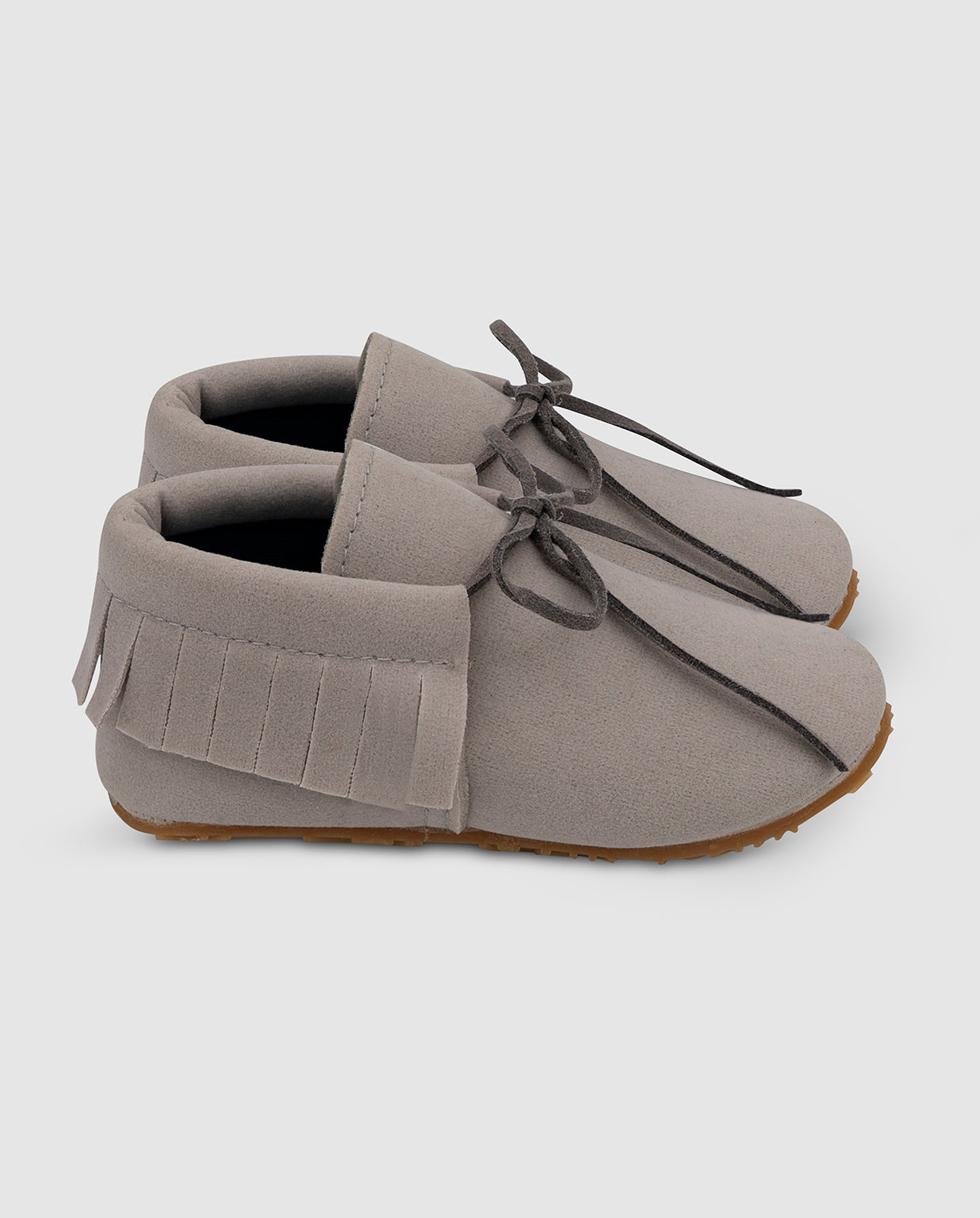 Zapatos Flecos Gris