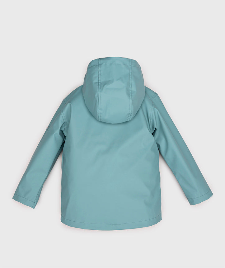 Chaqueta Chubasquero Unisex Turquesa