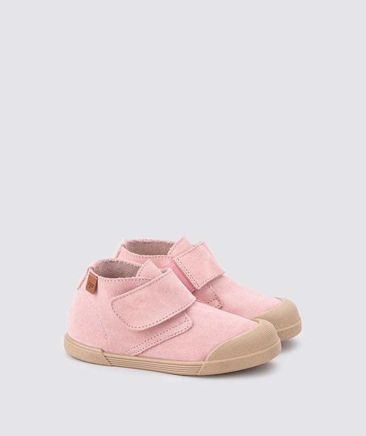 Zapatos Tui Con Velcro Rosa