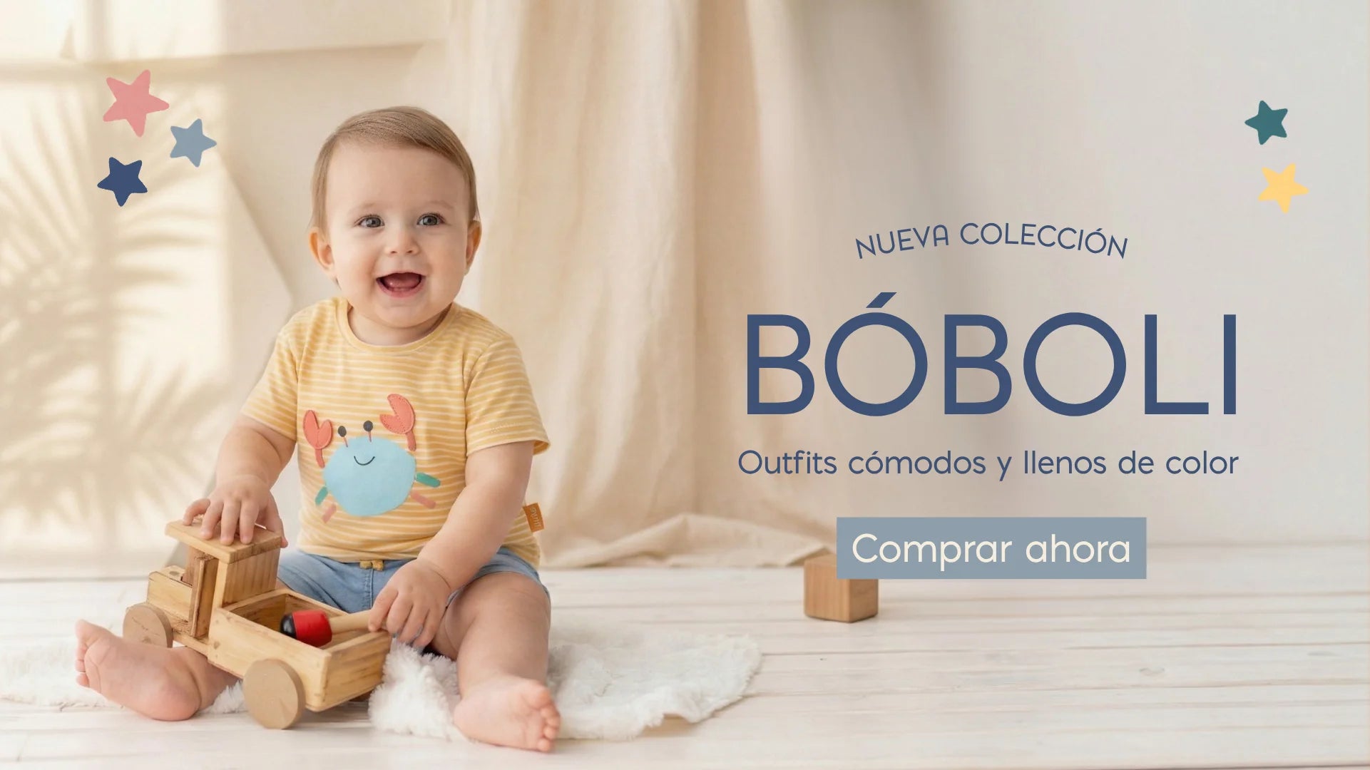 Bóboli outfits cómodos para niños y niñas