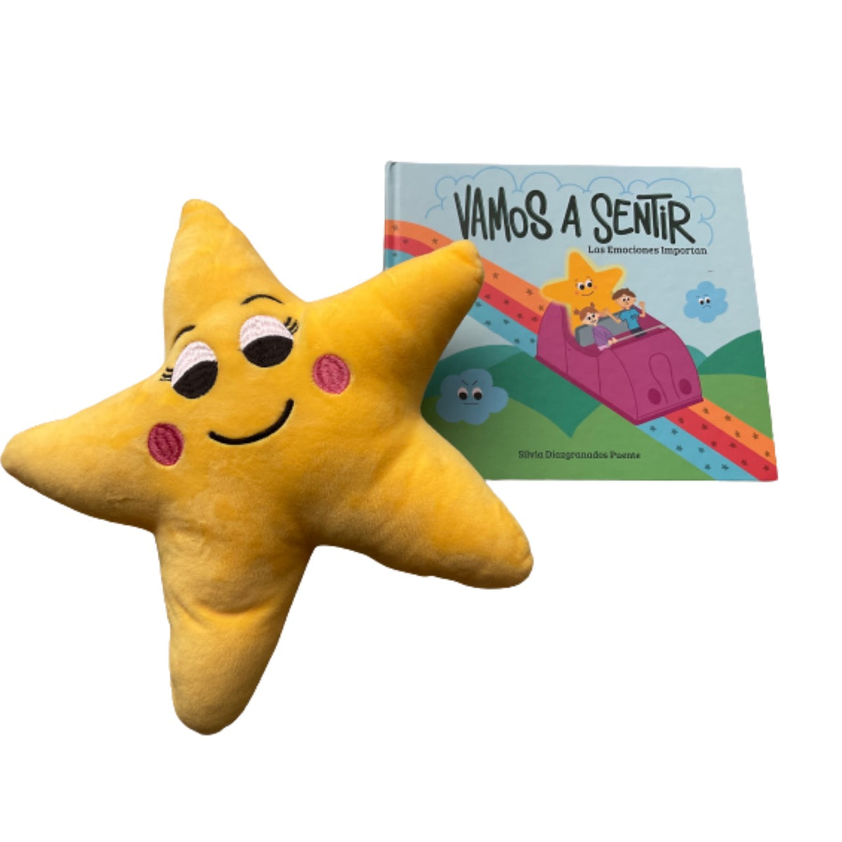 Libro Vamos A Sentir + Peluche Estrella Silvia Diaz Granados