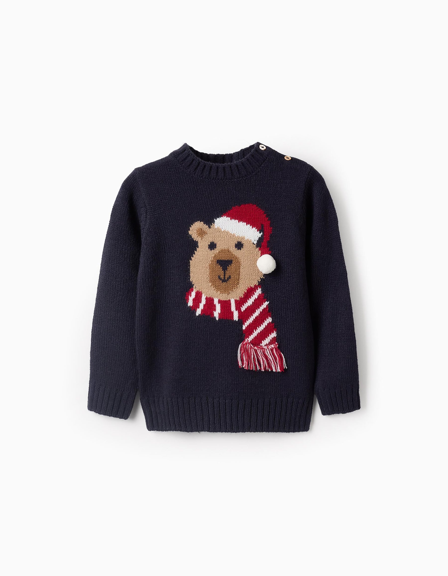 Saco Tejido Blue Navidad