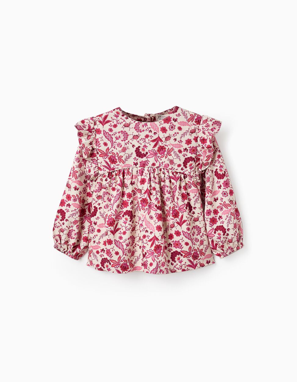 Camisa Sarga White Boho Baby Zippy