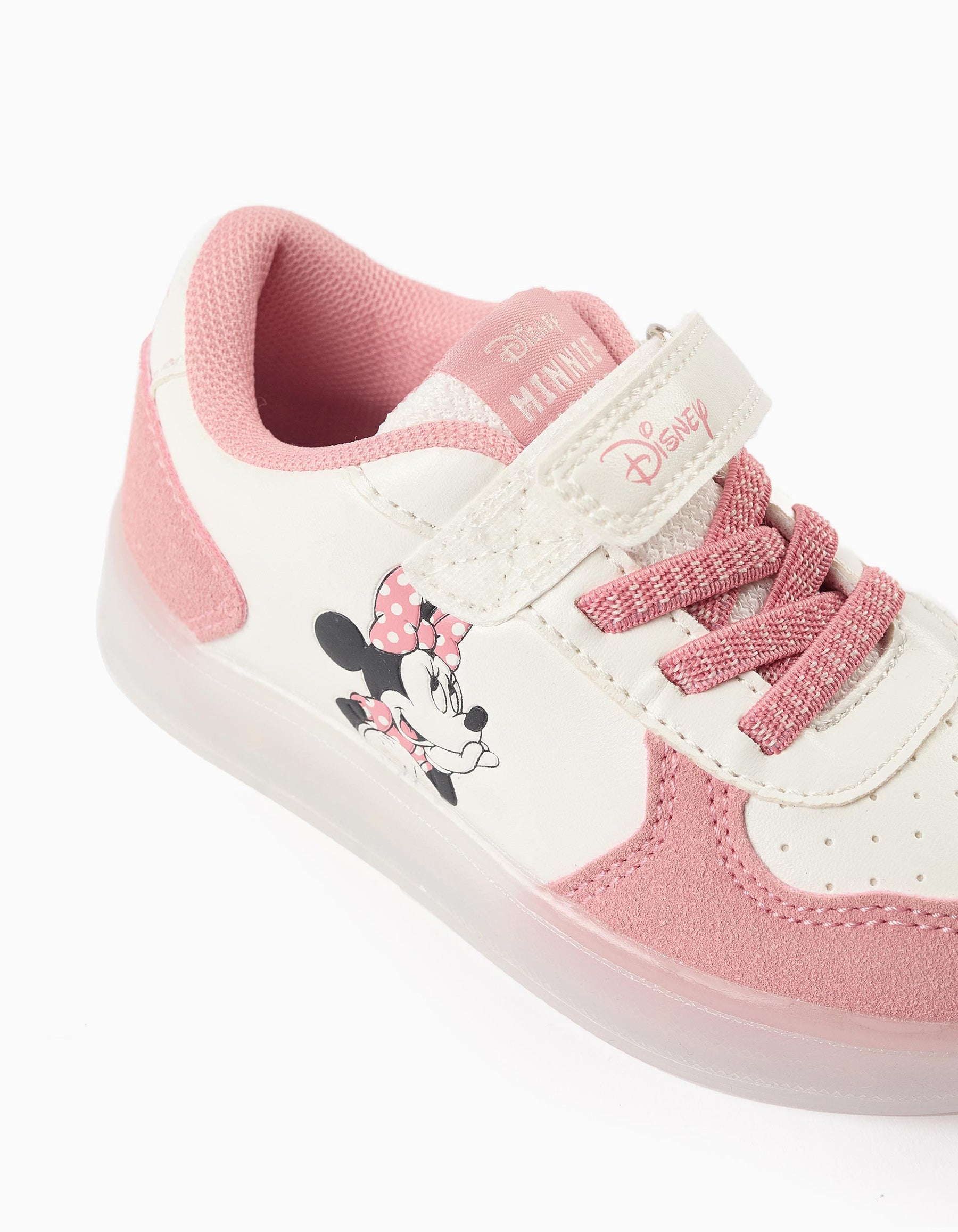 Zapatos Con Led Minnie Pink - Minibhu