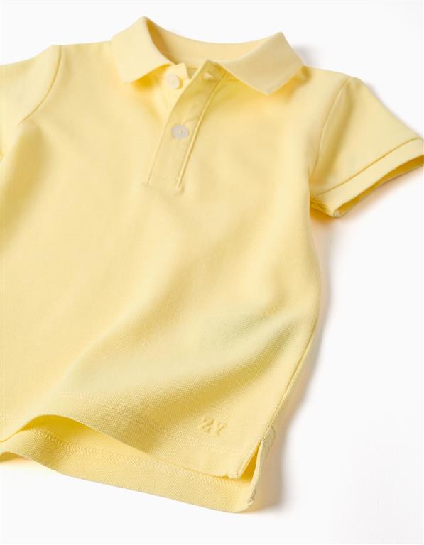Camisa Polo Yellow Summer
