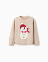 Saco Tejido Beige Santa´s Cookies