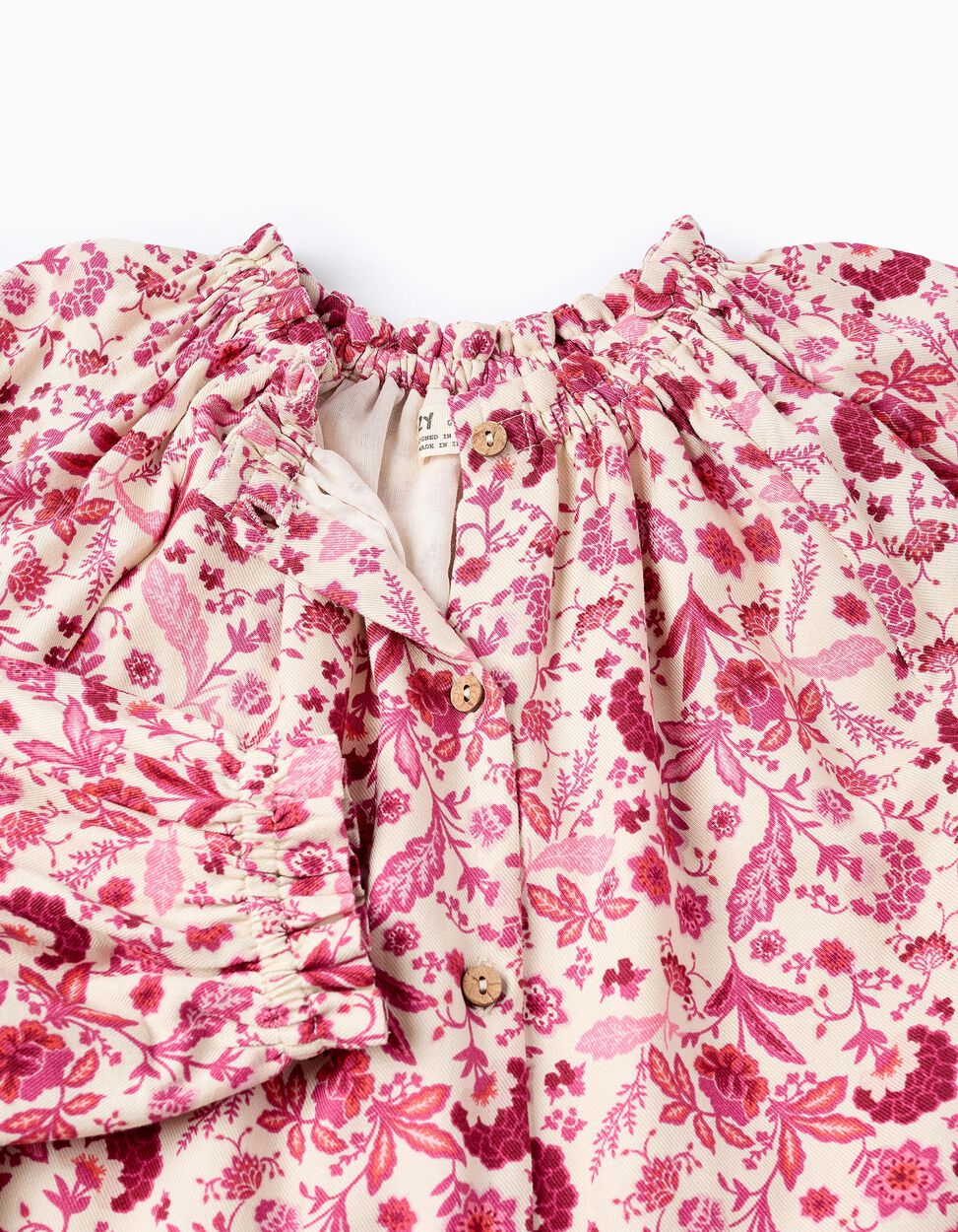 Camisesa Floral White Boho Girl Zippy