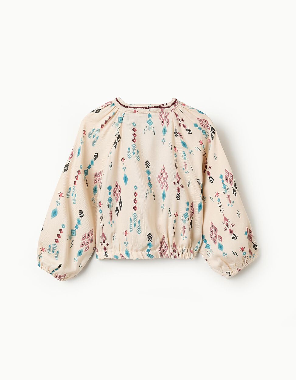 Camisa Beige Boho Girl - Minibhu