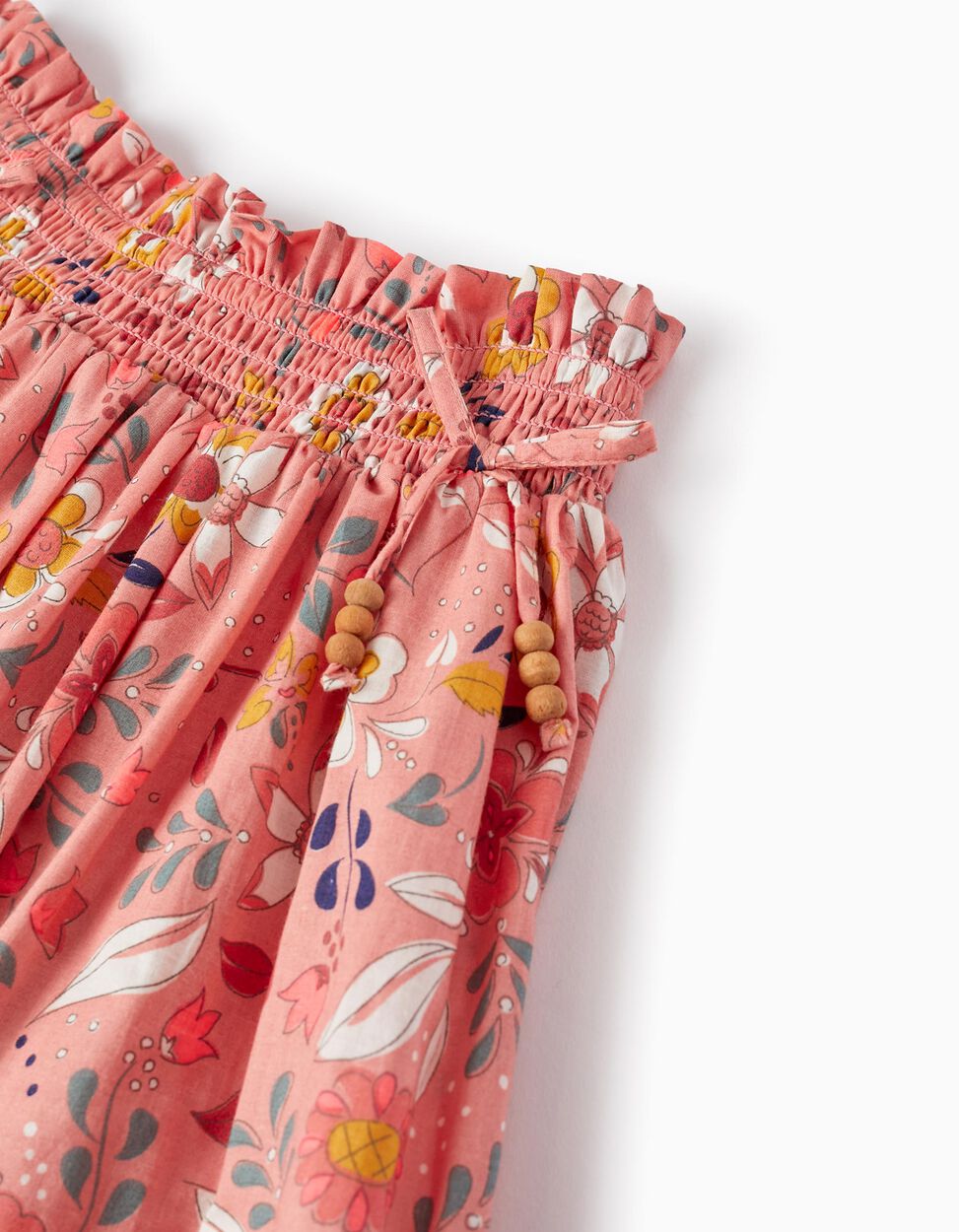 Falda Light Orange Boho Summer Zippy