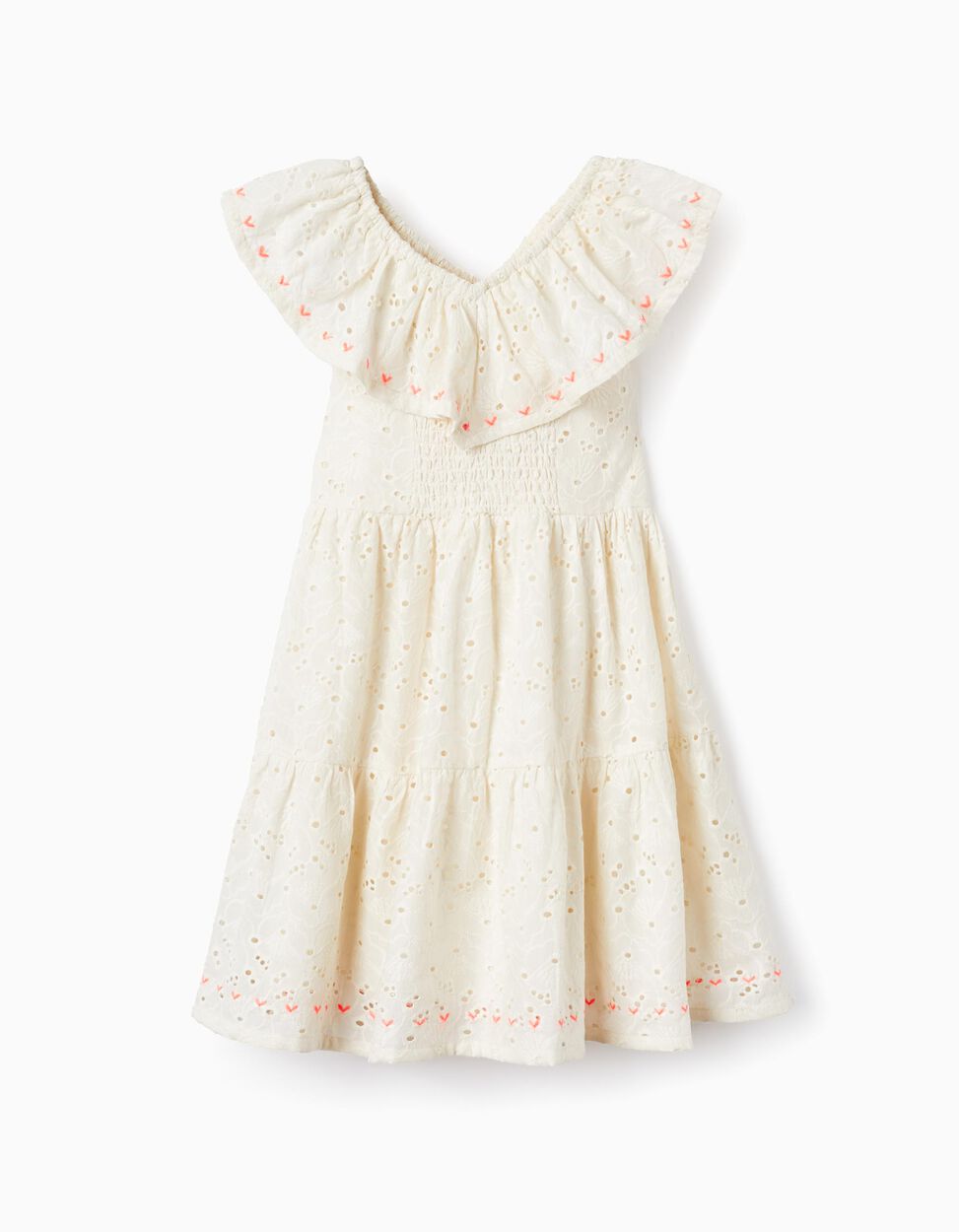 Vestido White Boho Summer Zippy