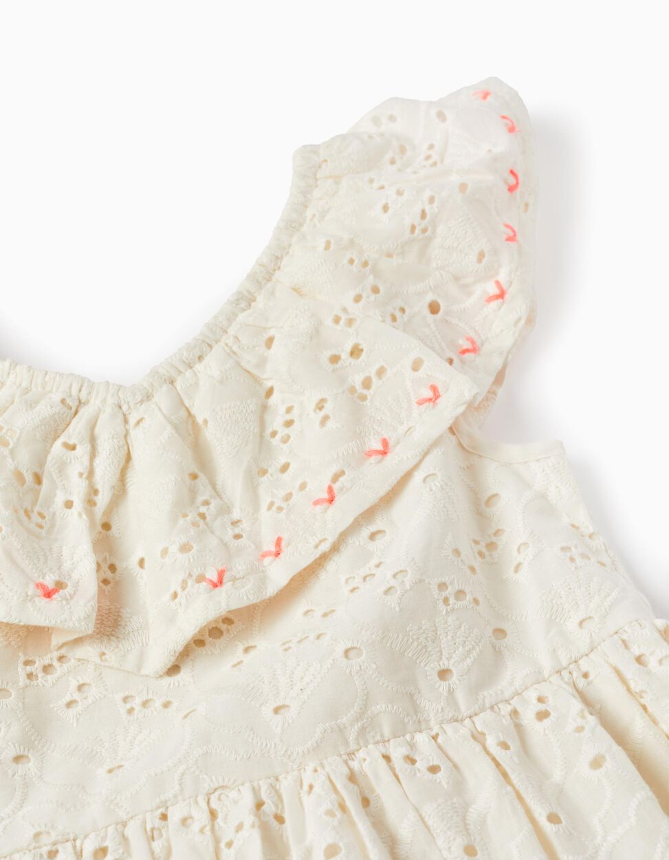 Vestido White Boho Summer Zippy