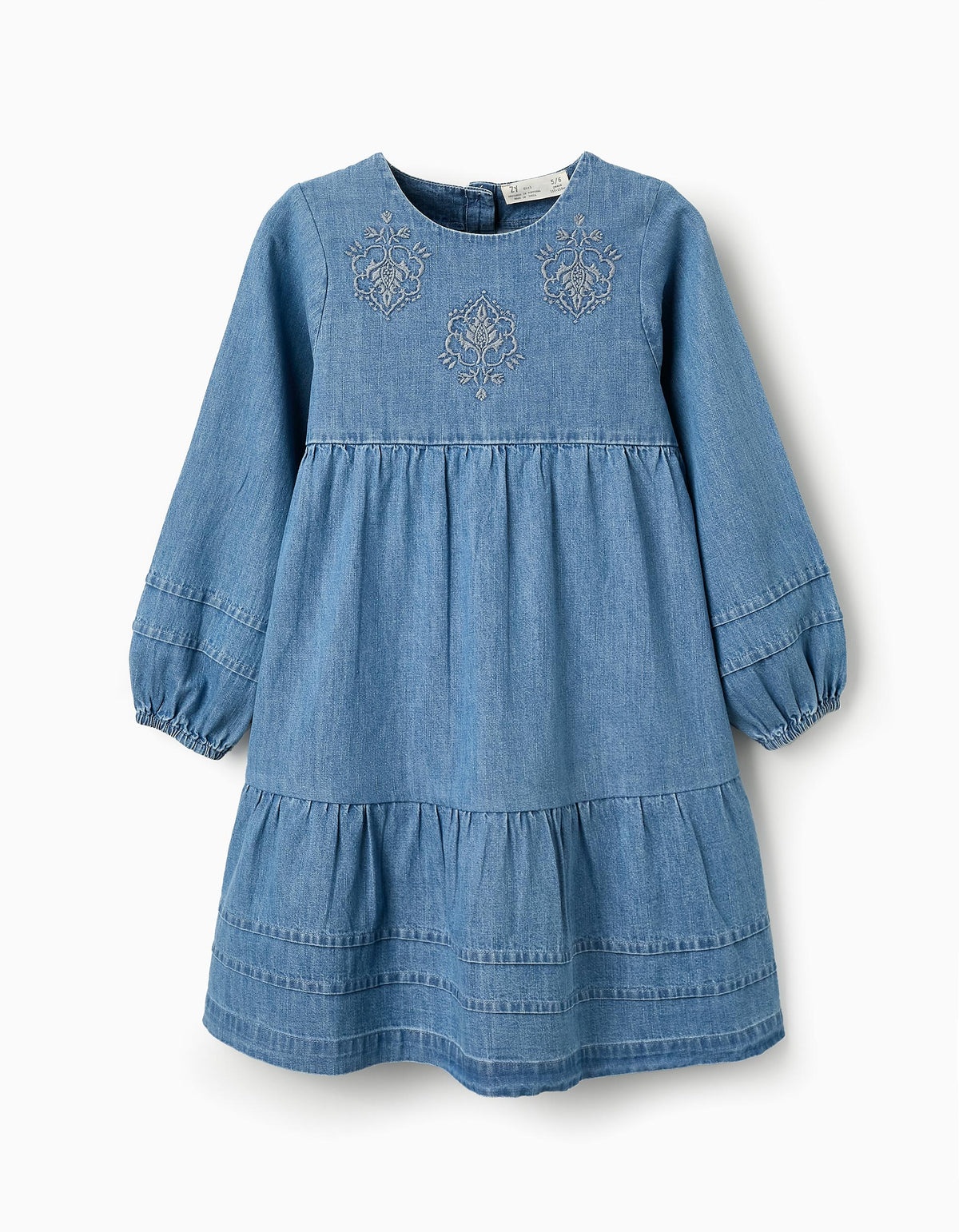 Vestido Denim Detalles Boho - Minibhu