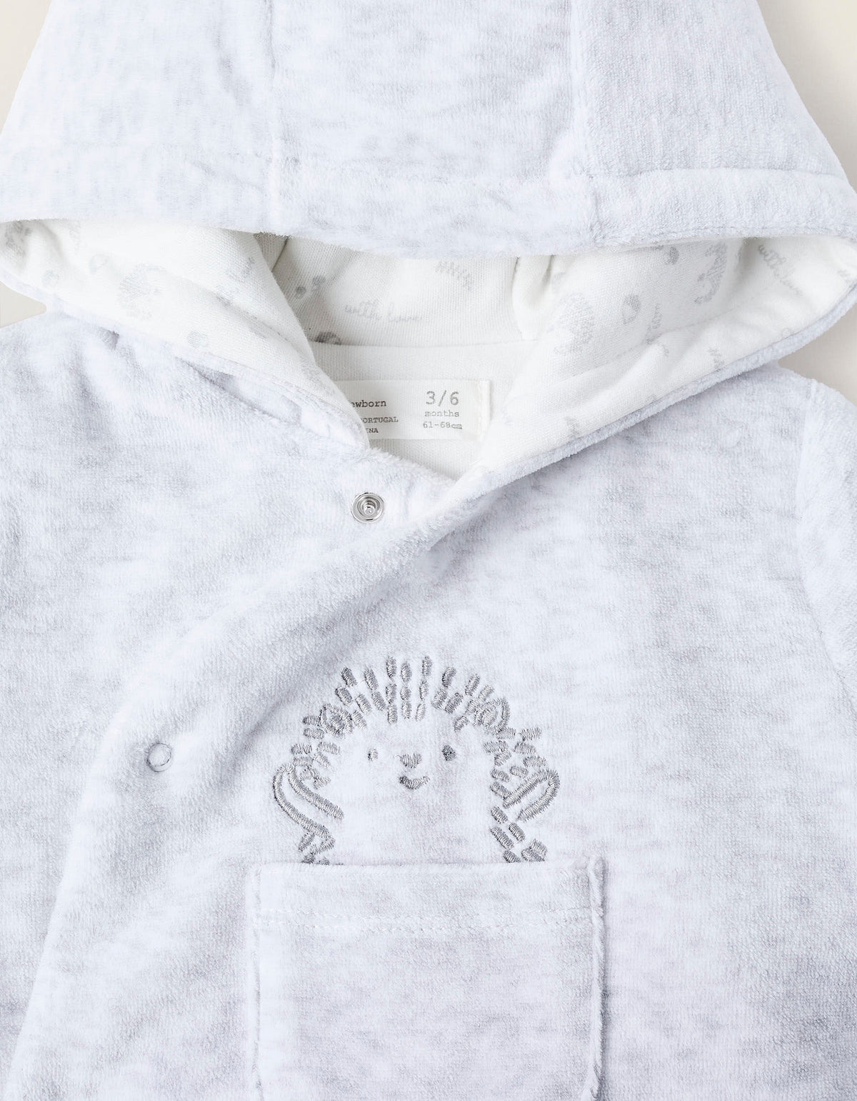 Chaqueta De Terciopelo Puercoespin