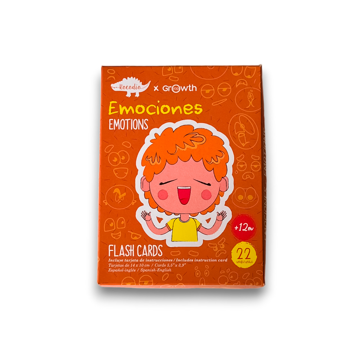 Flash Cards Emociones +12m Kocodio
