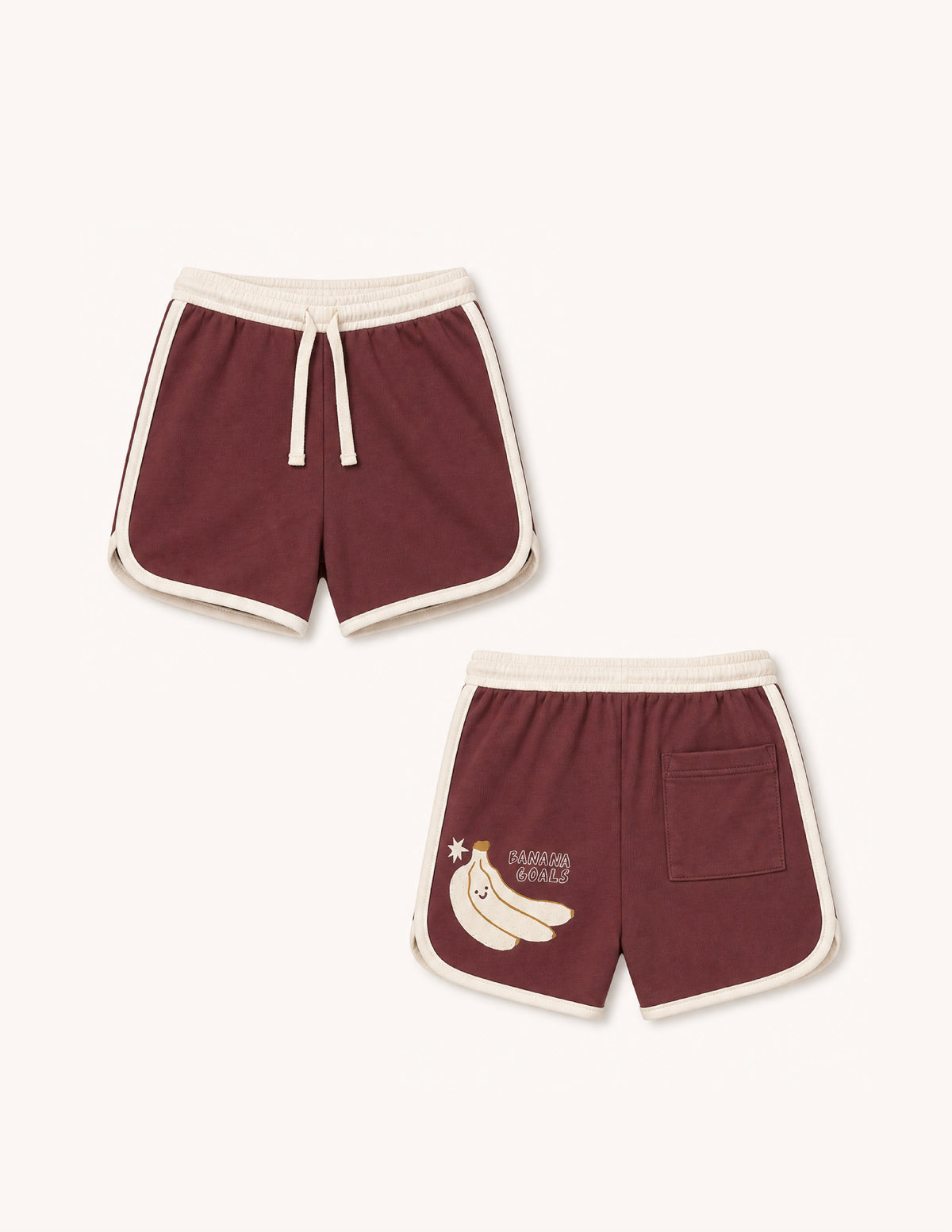 Shorts Retro Plum