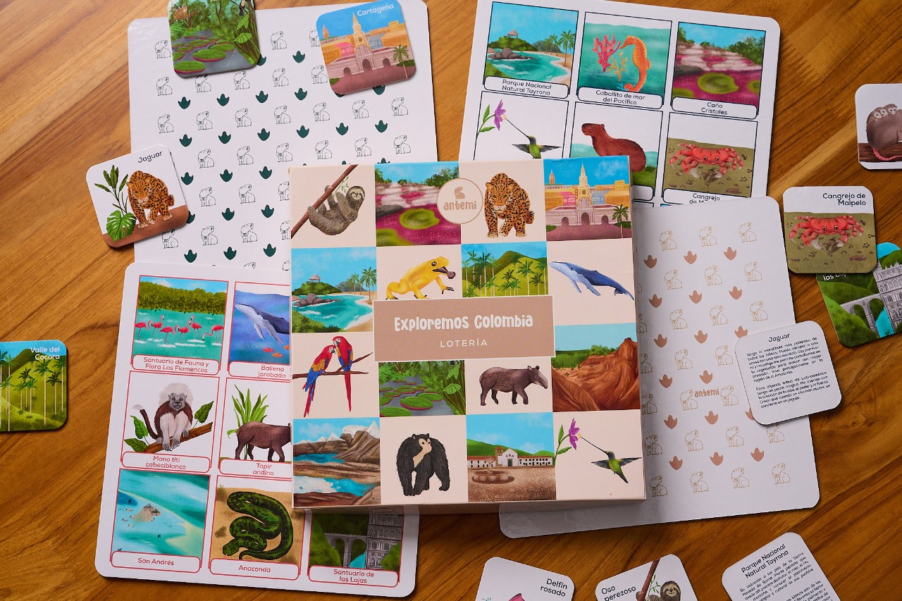 Lotería Exploremos Colombia Antemi