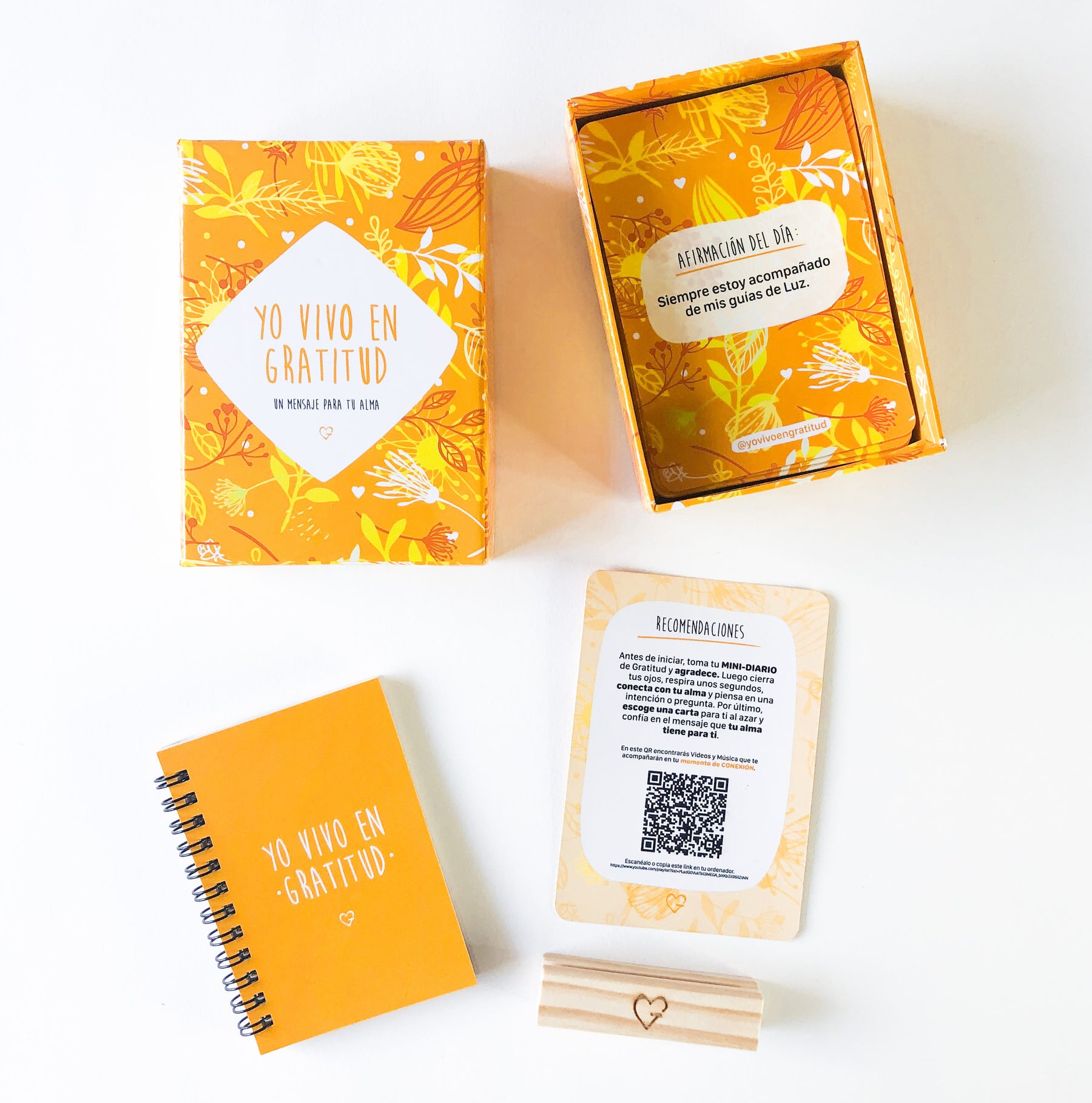 Cartas Oráculo de Gratitud - Minibhu
