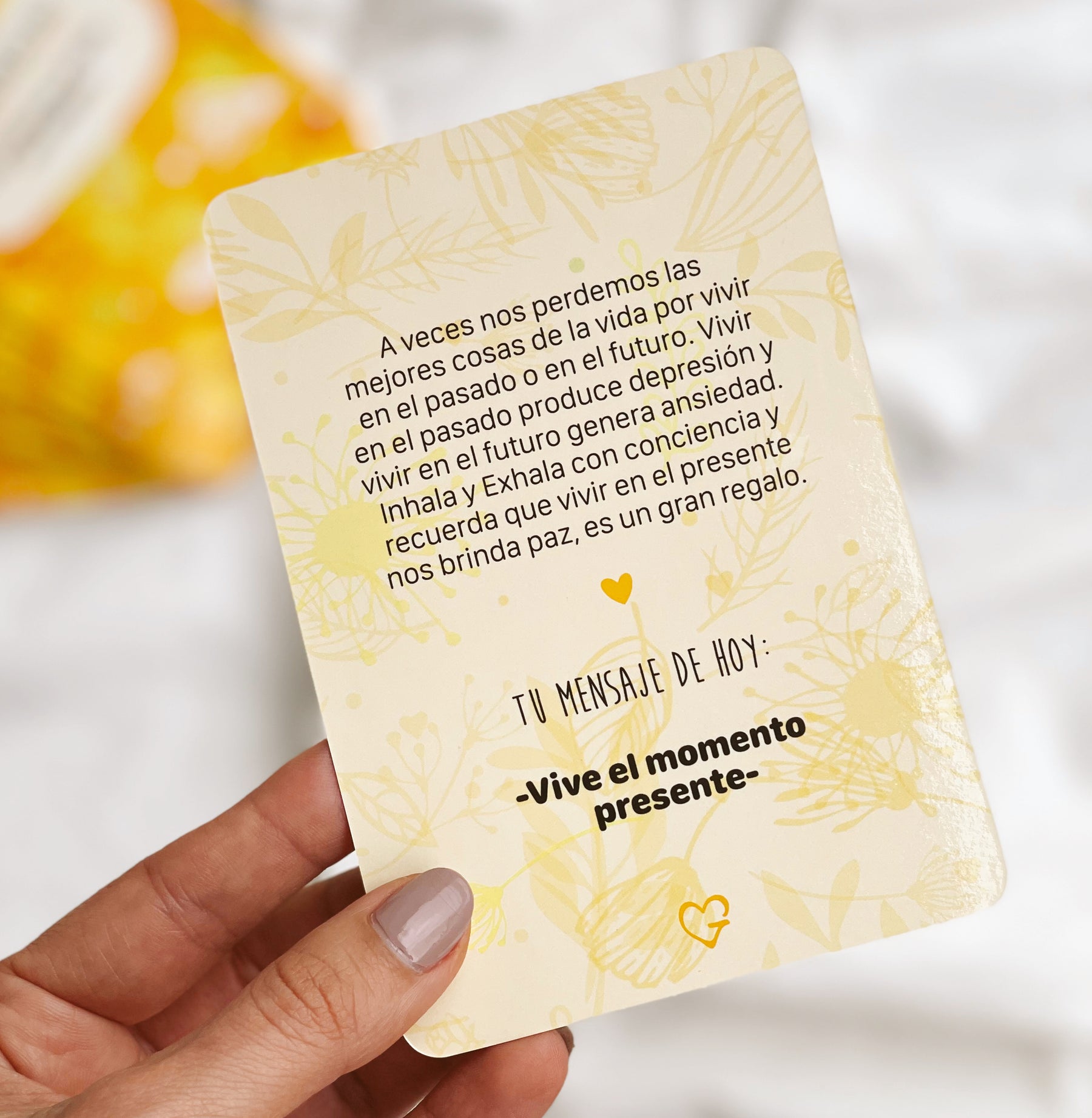 Cartas Oráculo de Gratitud - Minibhu