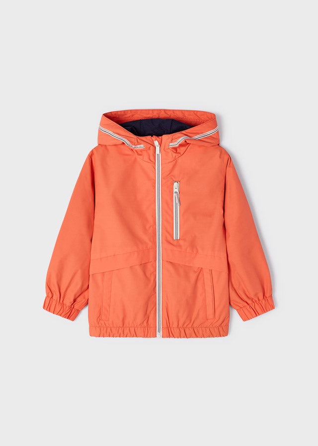 Chaqueta Cortavientos Con Capucha Tangerine Mayoral