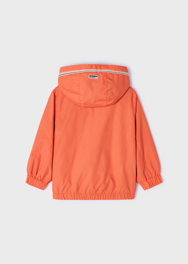 Chaqueta Cortavientos Con Capucha Tangerine Mayoral