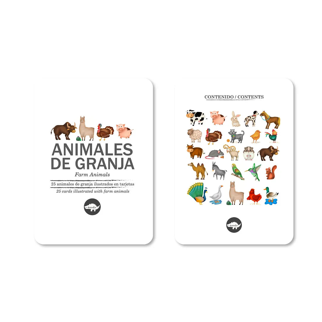 Flash Cards Animales De La Granja +6m Kocodio