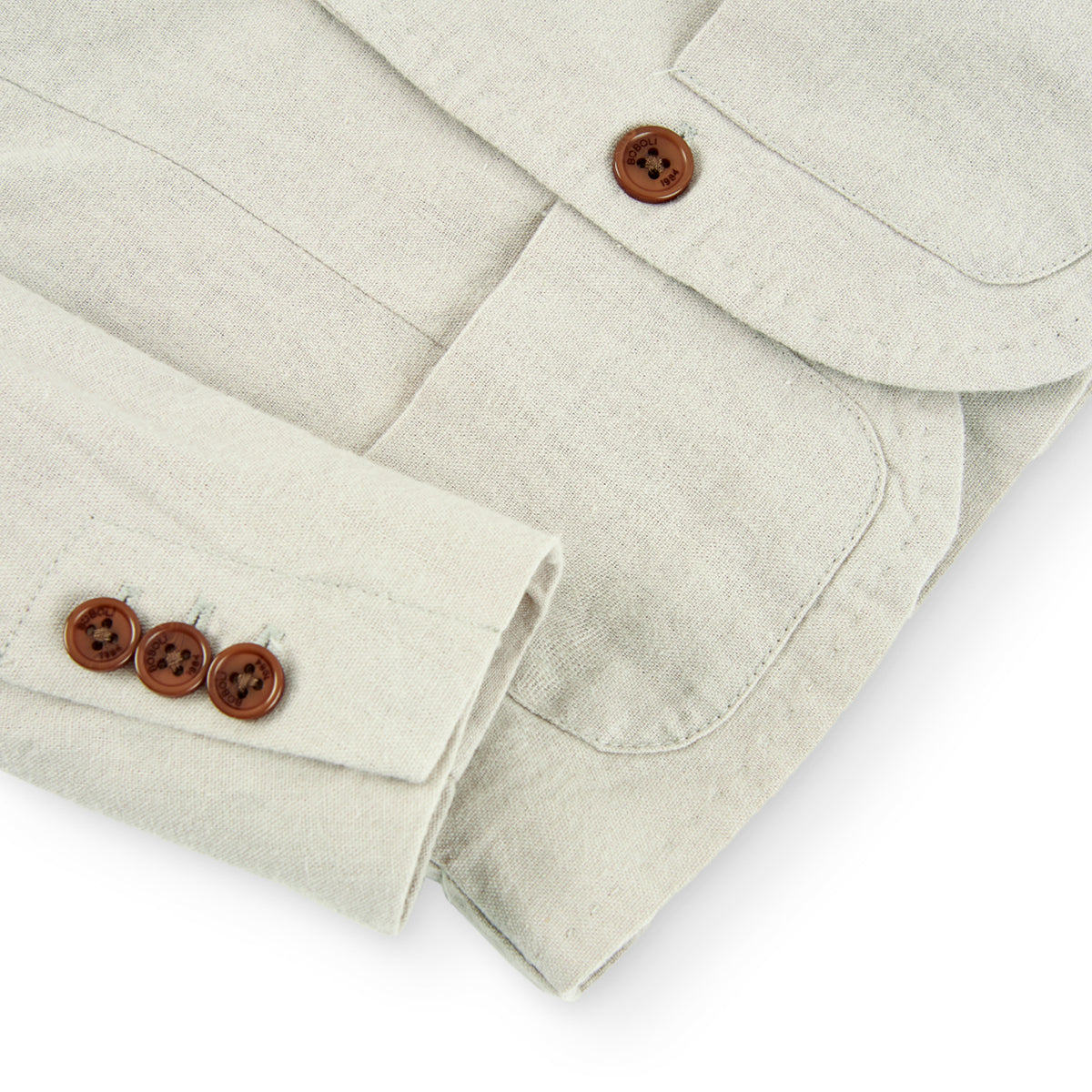 Blazer Lino Coffee Light Baby Boboli