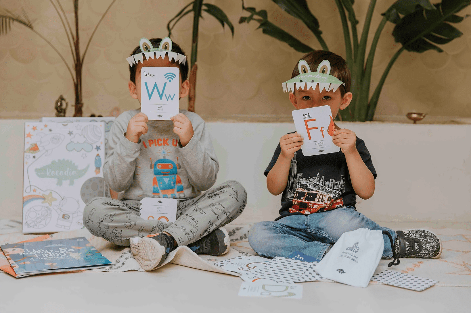 Flash Cards Abecedario +4 Kocodio
