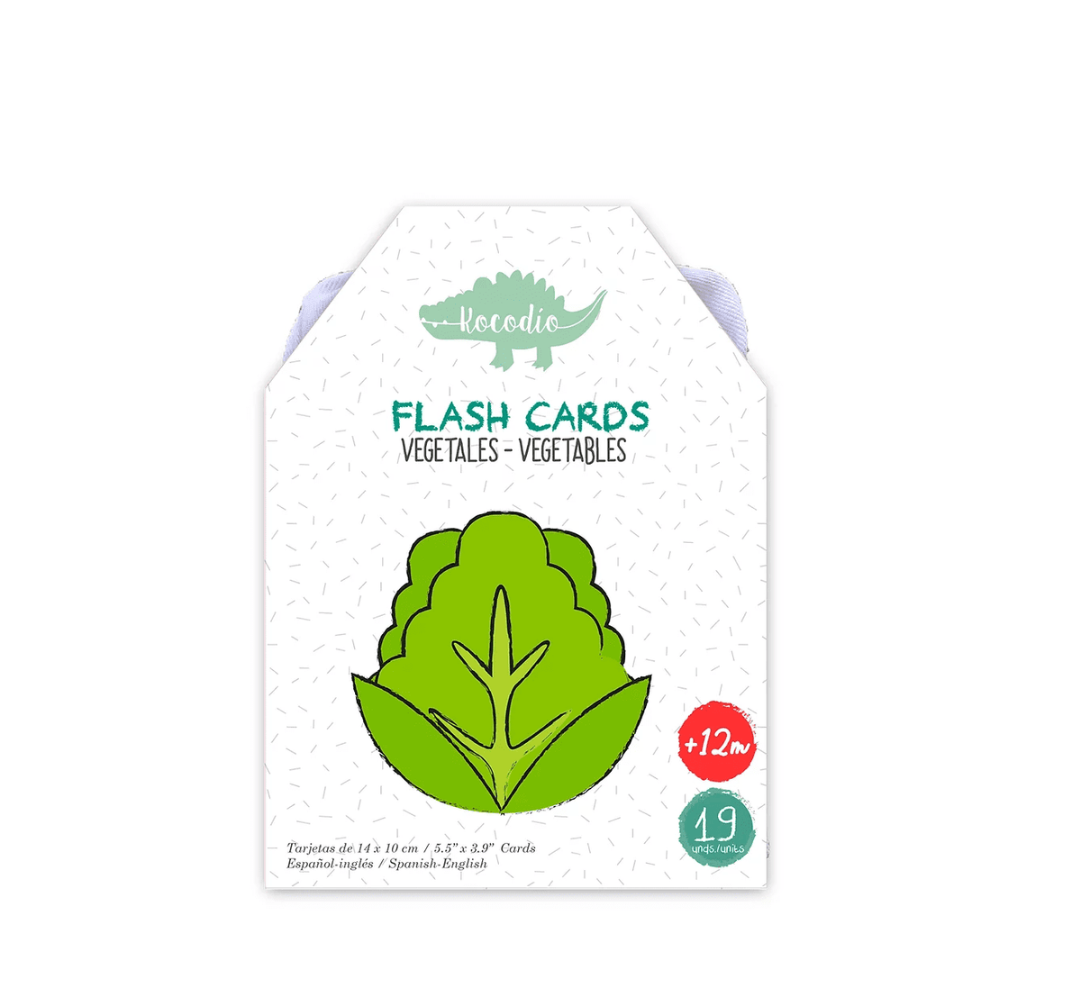 Flash Cards Vegetales +12m Kocodio