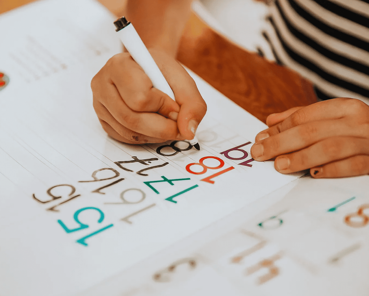 Libro Borrable Números +5 Kocodio